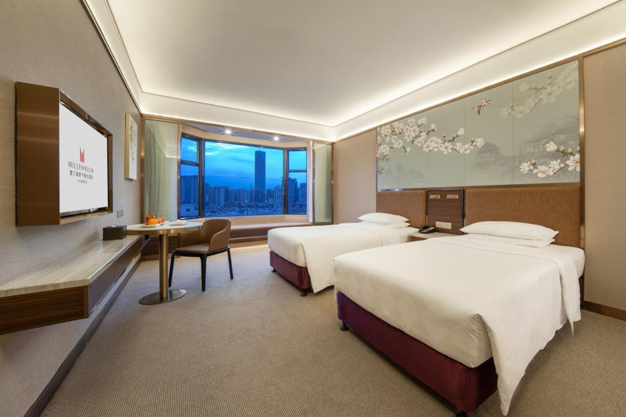 Millennium Harbourview Hotel Xiamen-Near Metro Station & Zhongshan Road Dış mekan fotoğraf