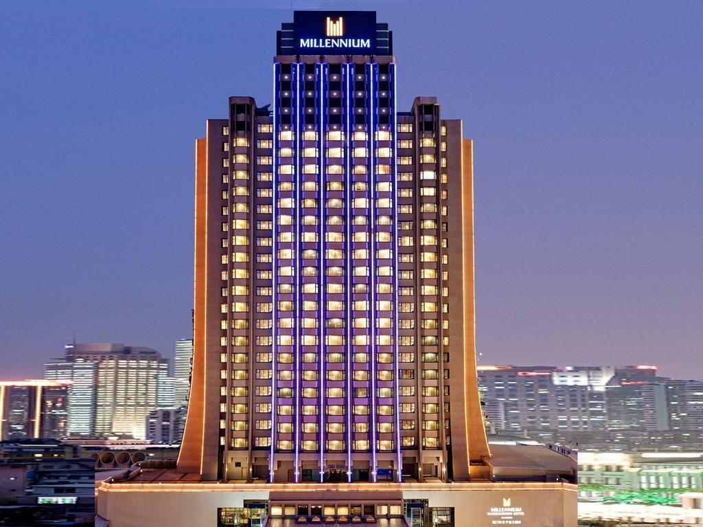 Millennium Harbourview Hotel Xiamen-Near Metro Station & Zhongshan Road Dış mekan fotoğraf
